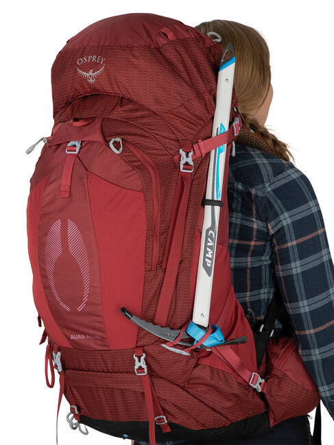 OSPREY AURA AG 65 turistički ruksak, berry sorbet red