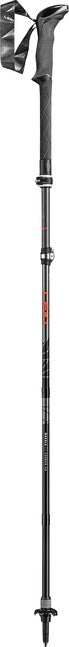 LEKI Makalu FX Carbon AS treking palice, svijetli antracit-živo crvena-crna, 110 - 130 cm