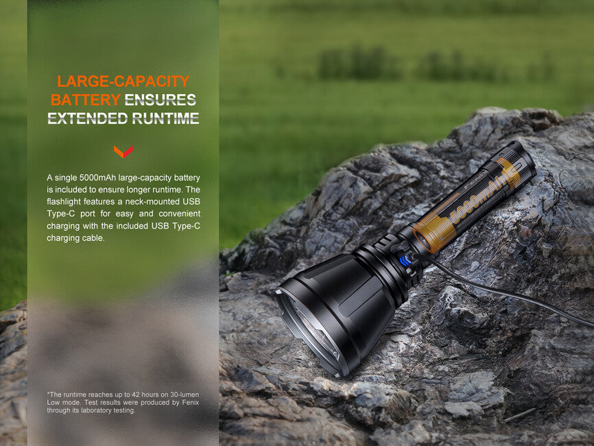 Fenix HT18R set lovačke svjetiljke s kabelskim prekidačem AER-05 i montažom na oružje ALG-18 kit, kabelskog prekidača aer-05 i montaže na oružje alg-18 kit