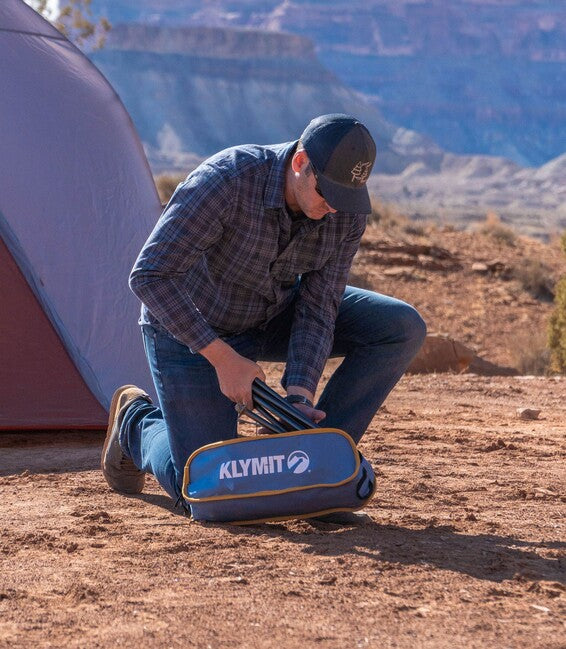 Klymit Ridgeline kamping stolica, plava