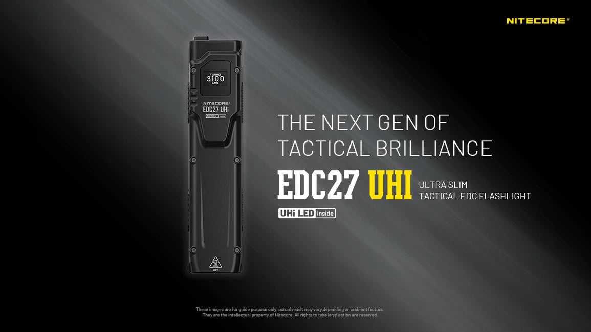 Nitecore EDC27 punjiva svjetiljka UHi