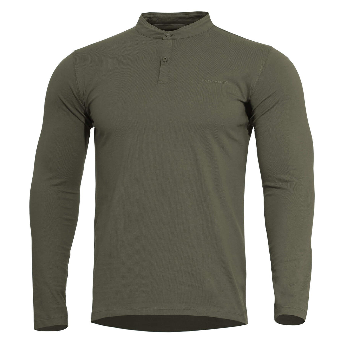 Pentagon Romeo Henley 2.0 majica s dugim rukavom, maslinasto zelena
