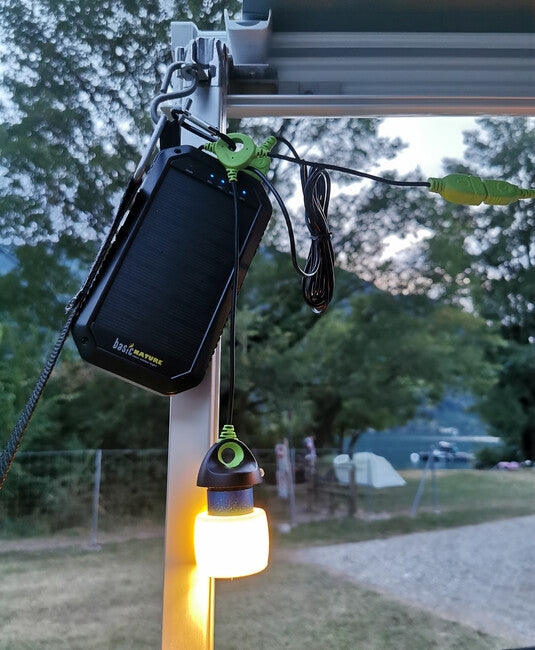 Origin Outdoors Connectable LED lampa, plava, 200 lumena, topla bijela