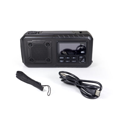 Origin Outdoors Crank Multi radio DAB+ 4000 mAh, crni