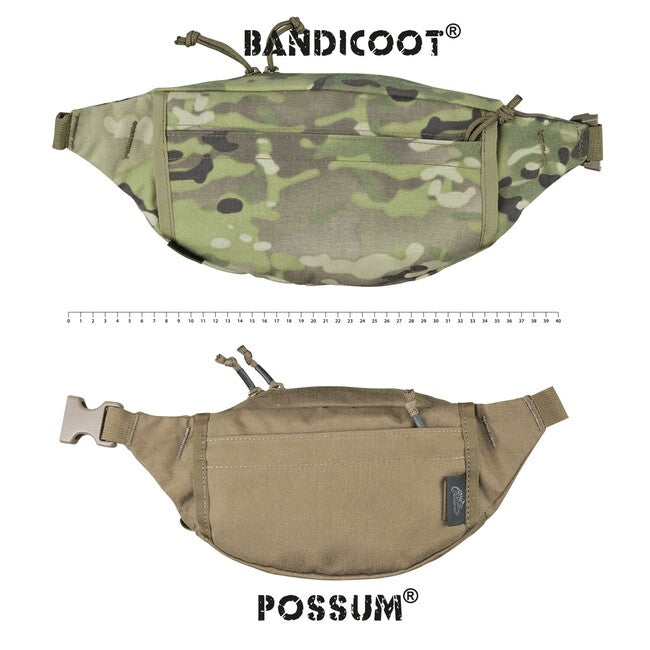 Helikon-Tex POSSUM pojasna torbica Cordura, Black / Shadow Grey