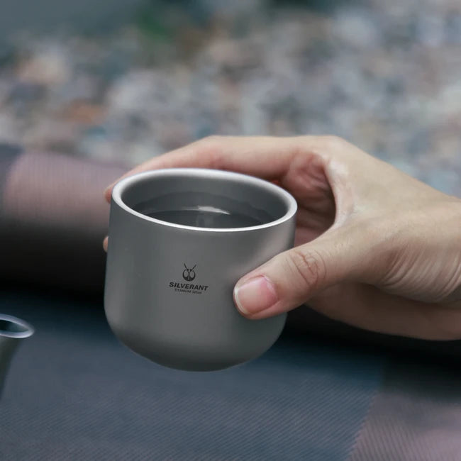 Silverant titanijska šalica za čaj s dvostrukom stijenkom 125 ml
