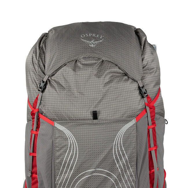 OSPREY EJA PRO 55 turistički ruksak, dale grey/poinsettia red
