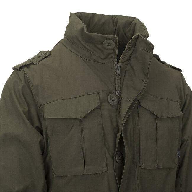 Helikon-Tex Covert M-65 jakna, smeđa / crna