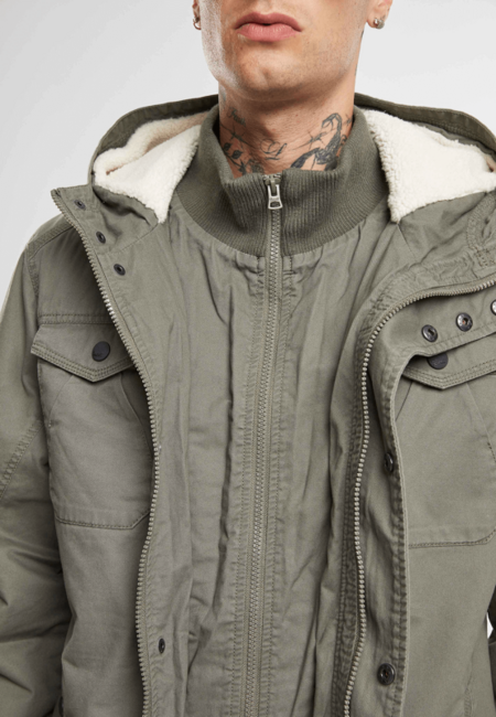 Brandit Meadow Jacket zimska muška jakna, maslinasto zelena