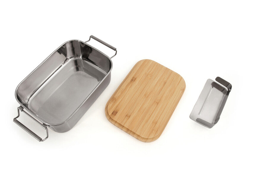 Origin Outdoors Bamboo-Clip kutija za ručak od nehrđajućeg čelika 1,2 l