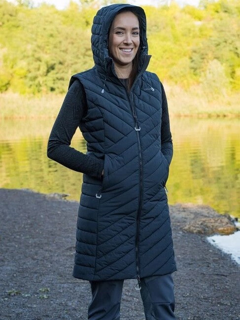 HUSKY Napi hardshell prsluk ženski, crni