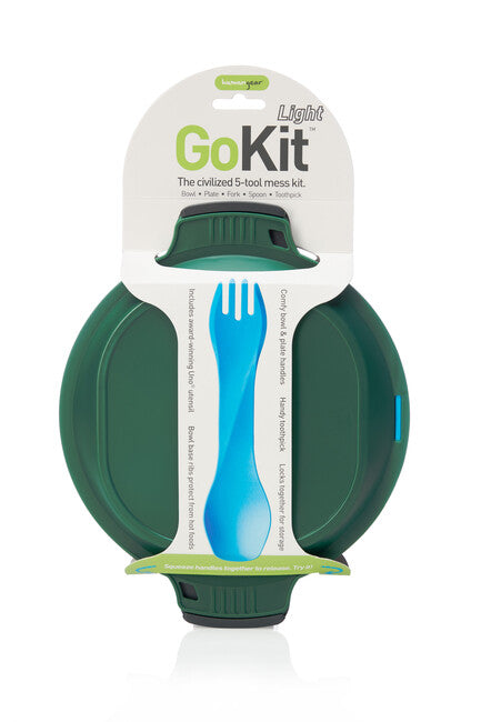 Humangear GoKit Basic kutija za ručak, ugljeno-zelena