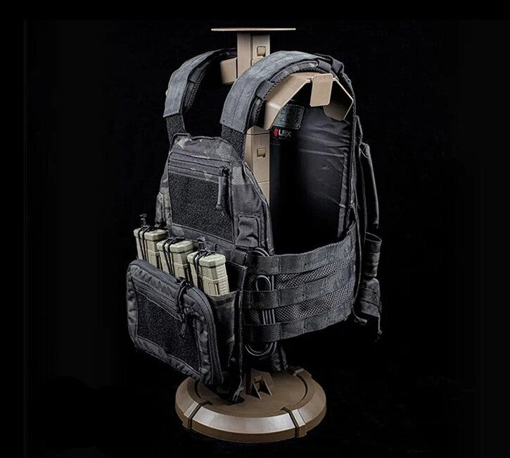 DRAGOWA Tactical Ocelot podesivi stalak za taktičku opremu, crni