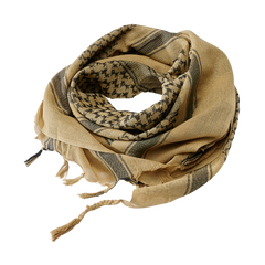 Brandit Shemag bandana, khaki-crna