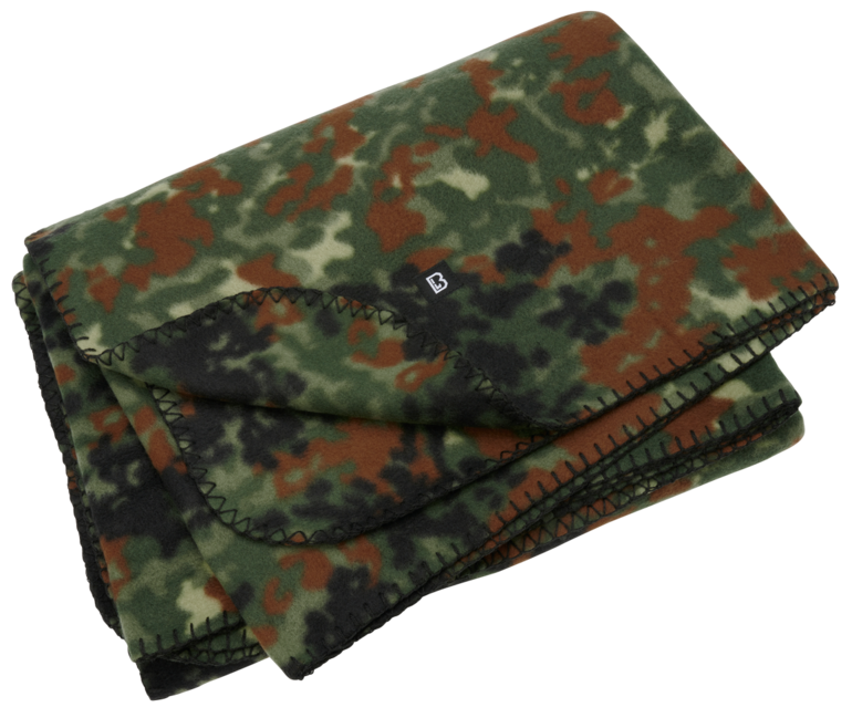 Brandit flis deka 135 x 175 cm, flecktarn