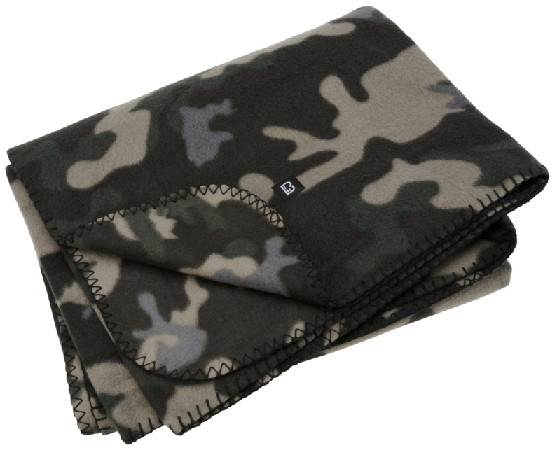 Brandit flis deka, darkcamo, 135 x 175 cm