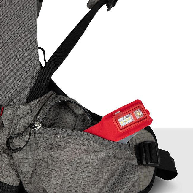 OSPREY EJA PRO 55 turistički ruksak, dale grey/poinsettia red
