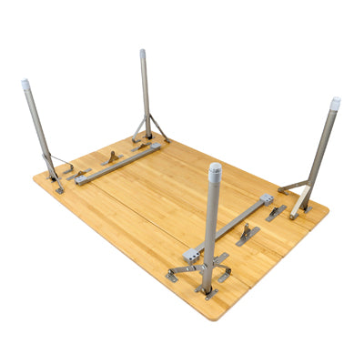 BasicNature Bamboo sklopivi stol 100 x 65 cm