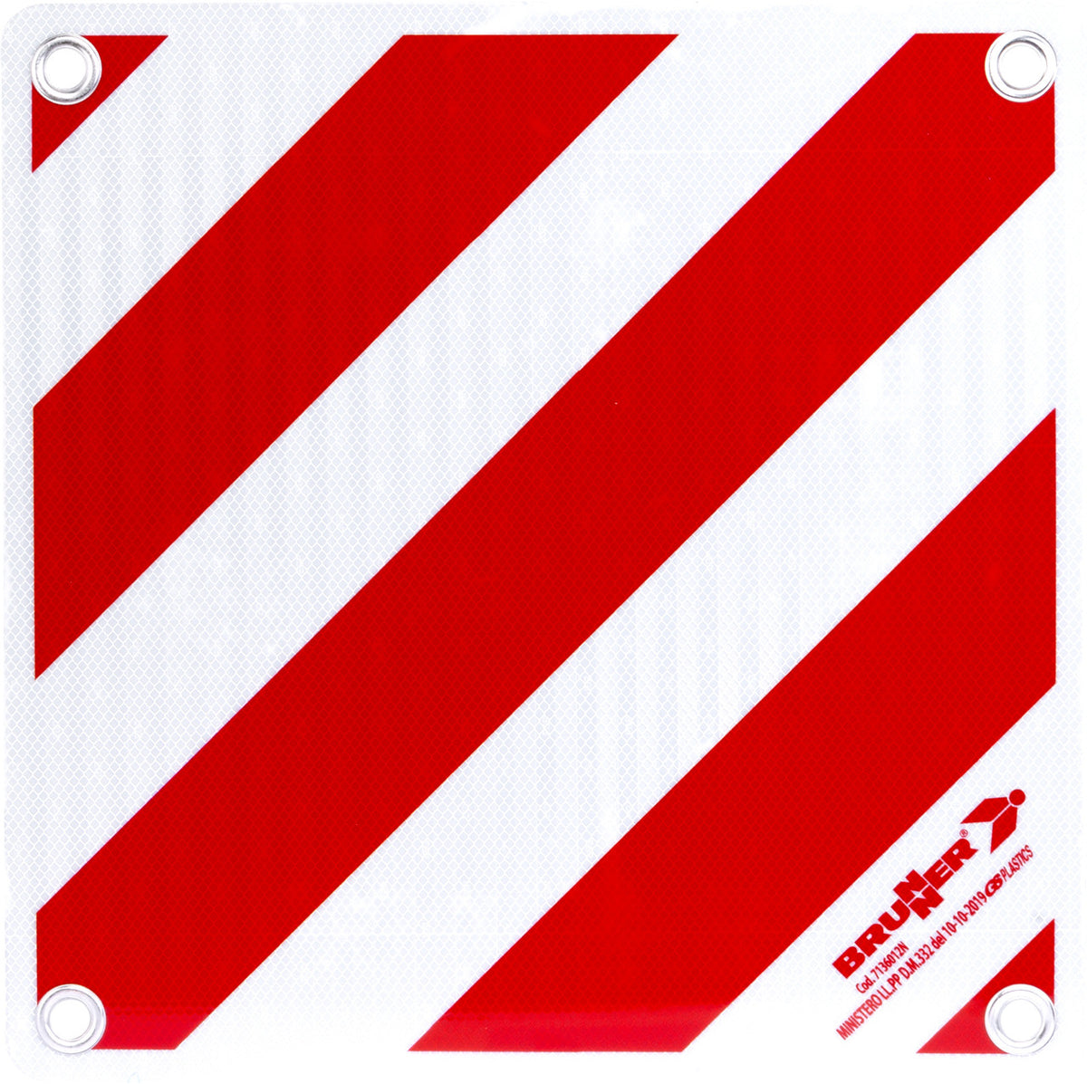Brunner Zebra ALU oznaka za prepust tereta