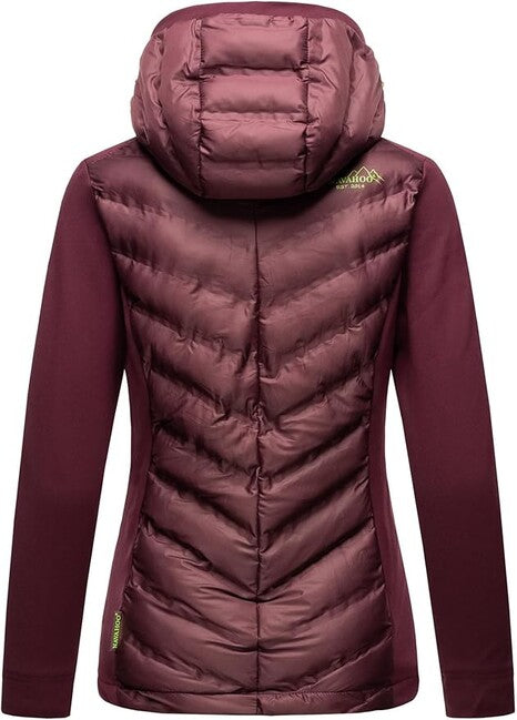 Navahoo NIMM MICH MIT ženska outdoor jakna, Aubergine
