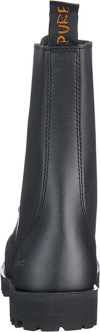 Pure Trash kanadske čizme s 10 rupica, crne