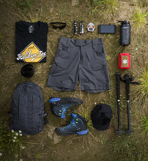 Helikon-Tex Ultra OTUS kratke hlače VersaStretch taktičke outdoor Versa Stretch Lite Outdoor, Black