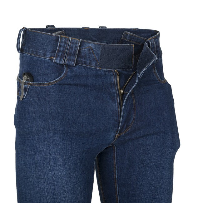 Helikon-Tex COVERT hlače taktičke Denim Mid, Vintage Worn Blue