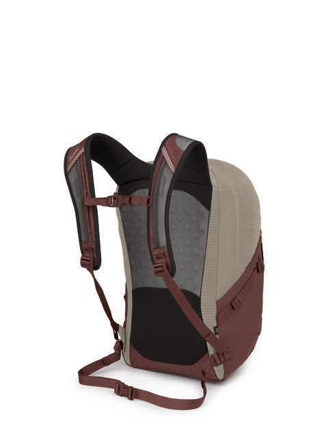 OSPREY QUASAR 28 gradski ruksak, sawdust tan/raisin red