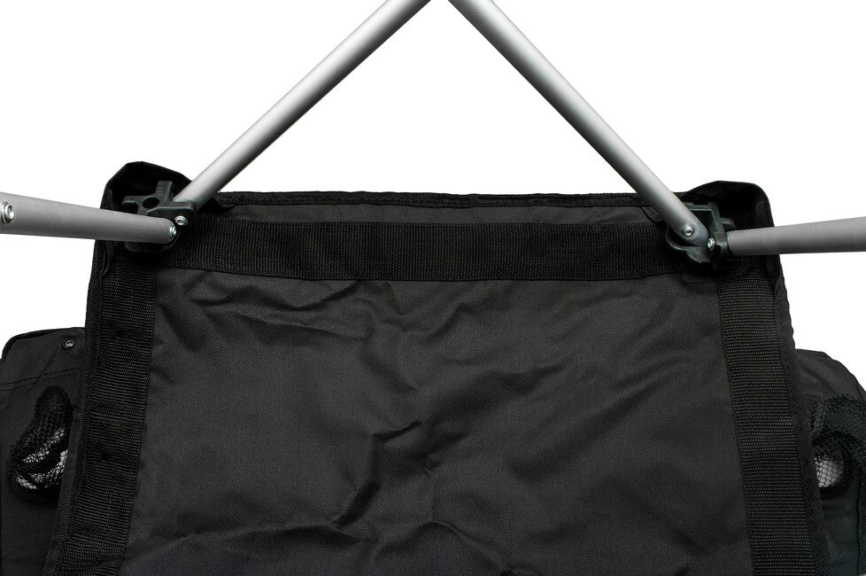 BasicNature Comfort putna stolica, crna