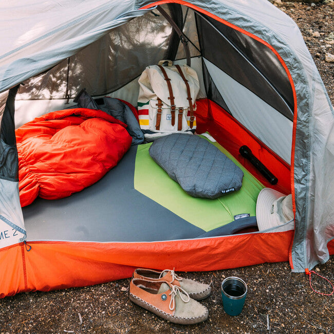 Klymit Luxe V Sheet XL zaštitna navlaka za podlogu, zeleno-siva