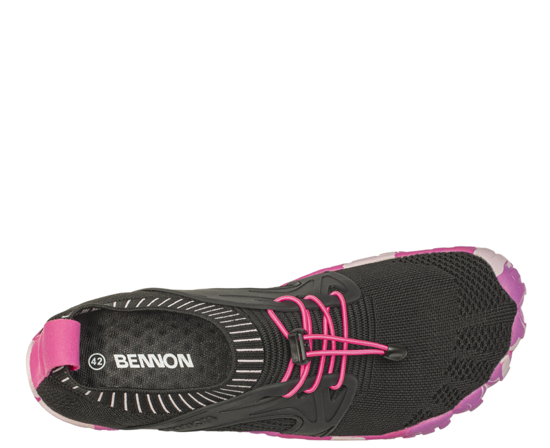 BENNON BOSKY barefoot cipele, crne/ružičaste