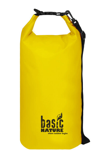 BasicNature 500D vodootporni ruksak 10 l, žuti