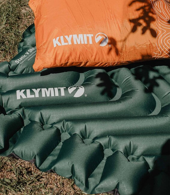 Klymit Static V Short podloga za spavanje, zelena