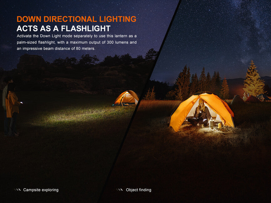 Fenix CL22R punjiva lampa, maslinasto zelena