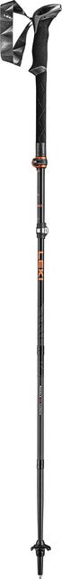 LEKI Makalu FX Carbon treking palice, crna-narančasta-prirodni karbon, 110 - 130 cm