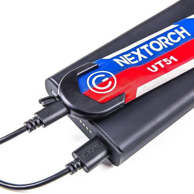 NexTorch® UT51 treptajuća sigurnosna traka, crveno-plava
