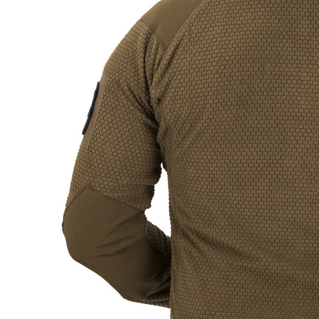 Helikon-Tex ALPHA HOODIE pulover Grid Fleece, Shadow Grey