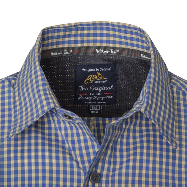Helikon-Tex Covert Concealed Carry košulja taktička s kratkim rukavom, Dirt Red Checkered