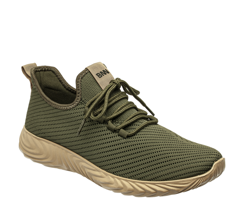 BENNON NEXO Low tenisice, khaki/pješčane