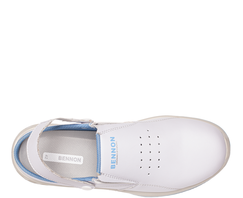 BENNON WHITE OB Slipper radne cipele