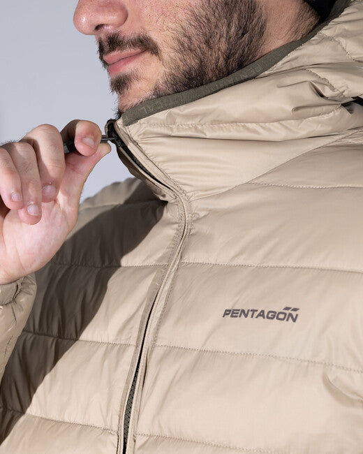Pentagon Aurora 2.0 jakna muška s kapuljačom, cinder grey