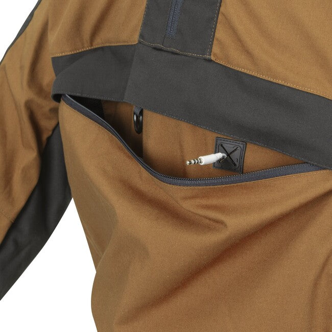 Helikon-Tex WOODSMAN Anorak jakna, Earth Brown / Black