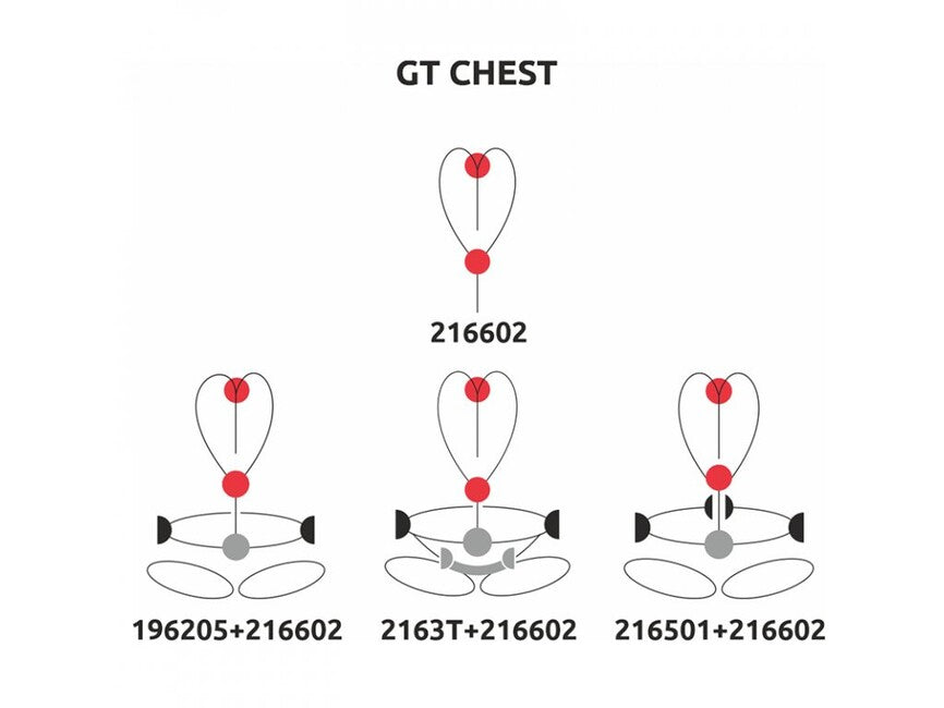 CAMP GT Chest prsni pojas za penjanje