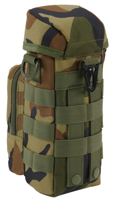 Brandit Molle navlaka na bocu II s torbicom, woodland
