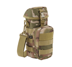 Brandit Molle II navlaka na bocu s torbicom, multicam