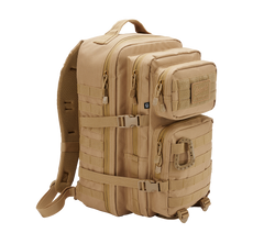 Brandit US Assault Pack Large jurišni ruksak 40L, camel