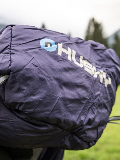HUSKY Ember sintetička trosezonska vreća za spavanje -15, plava/siva