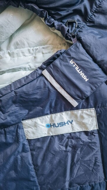 HUSKY Mantilla ultralagana trosezonska vreća za spavanje -5, tamnoplava