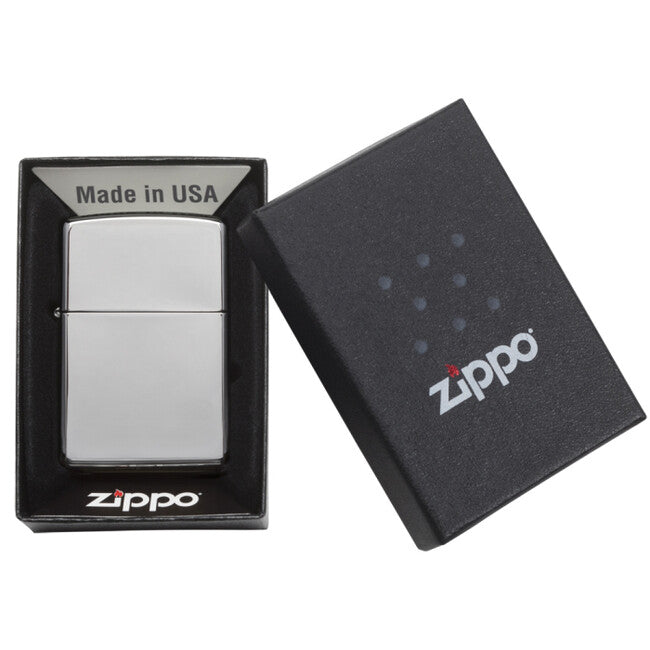 Zippo benzinski upaljač, high polish chrome