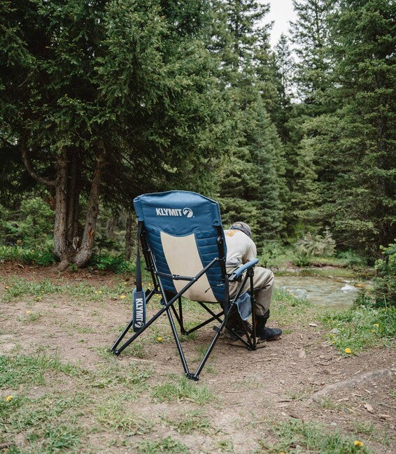 Klymit Switchback kamping stolica, plava
